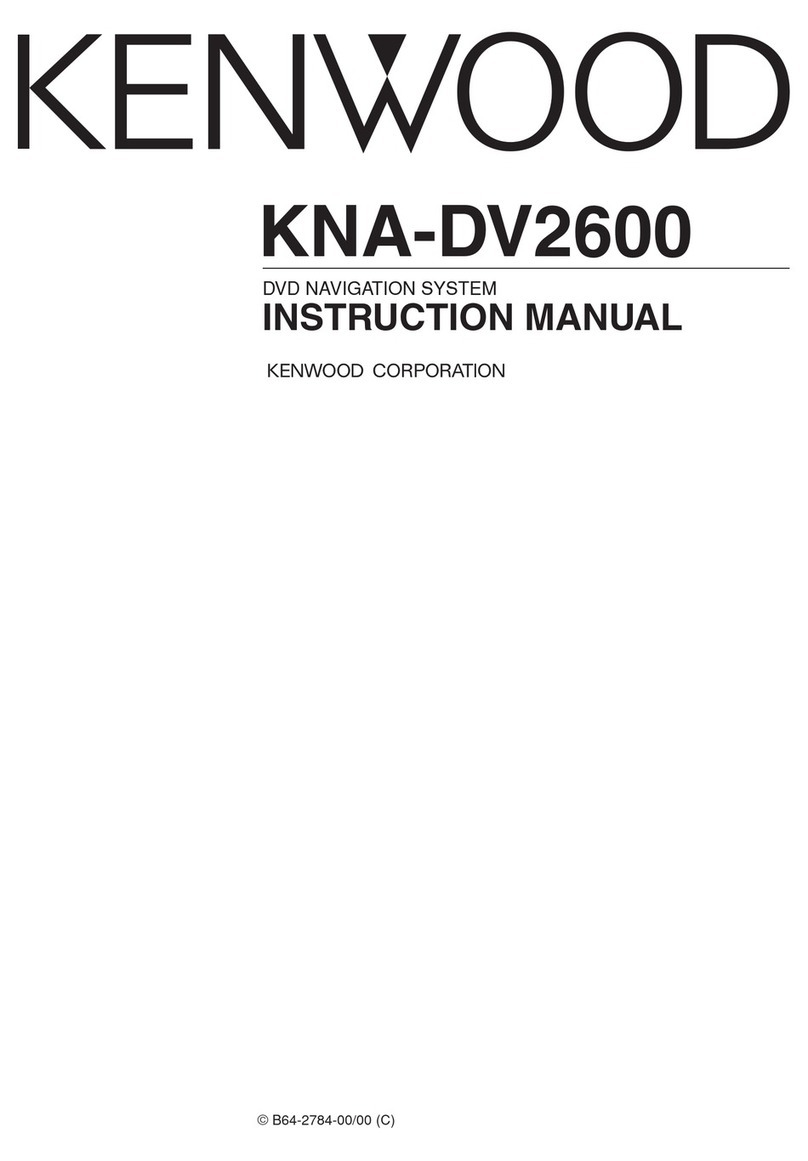 Kenwood KNA-DV2600 User manual Kenwood KNA-DV2600 User manual