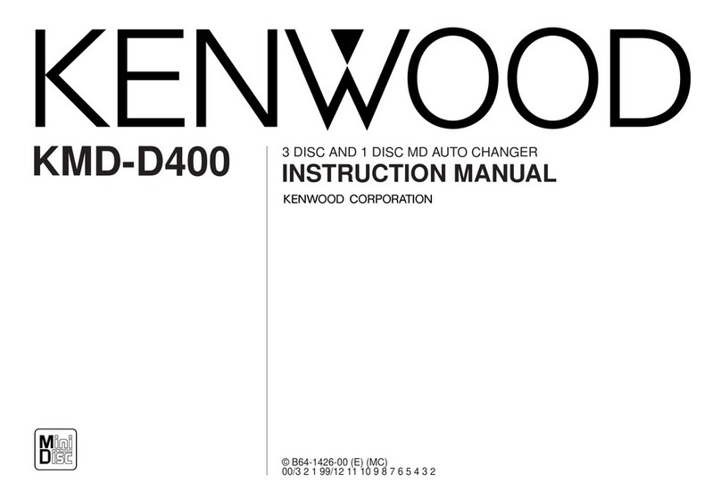 Kenwood KMD-D400 instruction manual