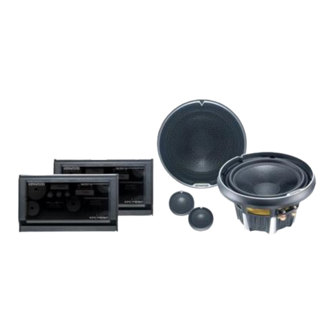 Kenwood KFC-PS18P User manual