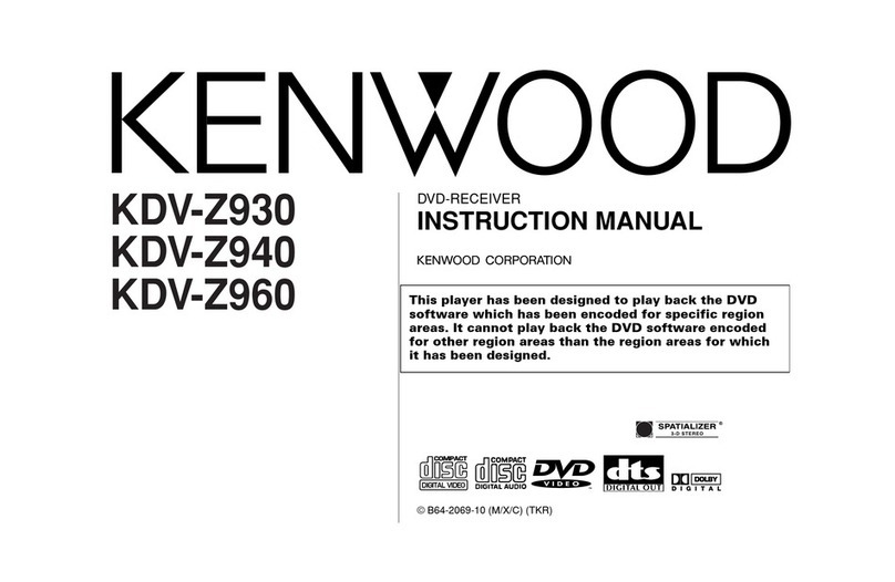 Kenwood KDV-Z930 User manual
