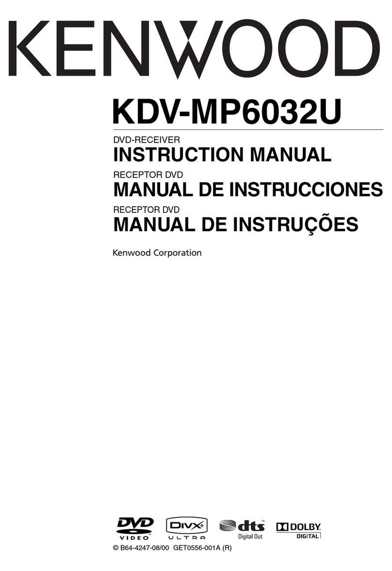 Kenwood KDV-MP6032U User manual