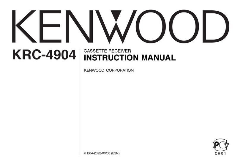 Kenwood KRC-4904 instruction manual