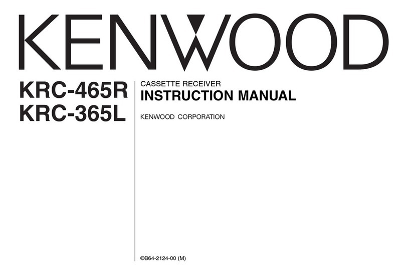 Kenwood KRC-365L instruction manual