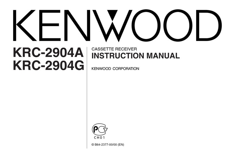 Kenwood KRC-2904A instruction manual