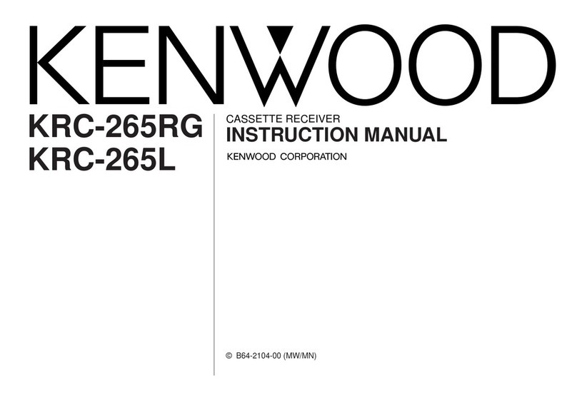 Kenwood KRC-265L instruction manual