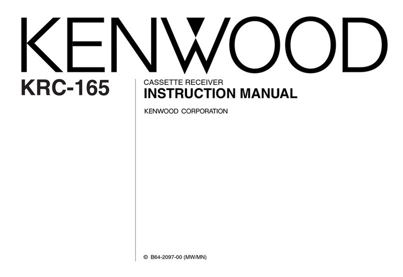 Kenwood KRC-165 instruction manual