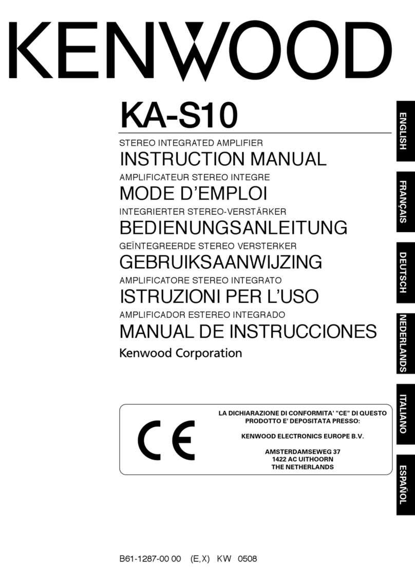 Kenwood NEXEDGE KAS-10 User manual