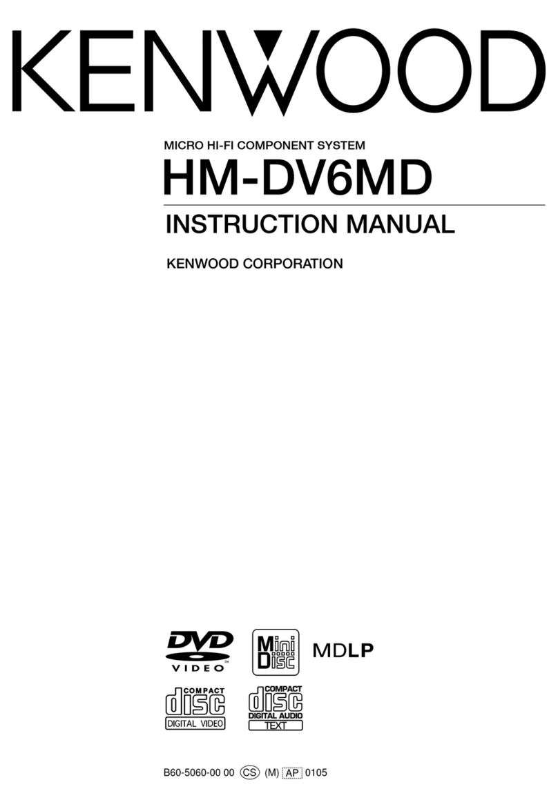 Kenwood HM-DV6MD User manual