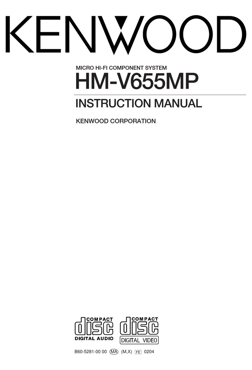 Kenwood HM-V655MP User manual