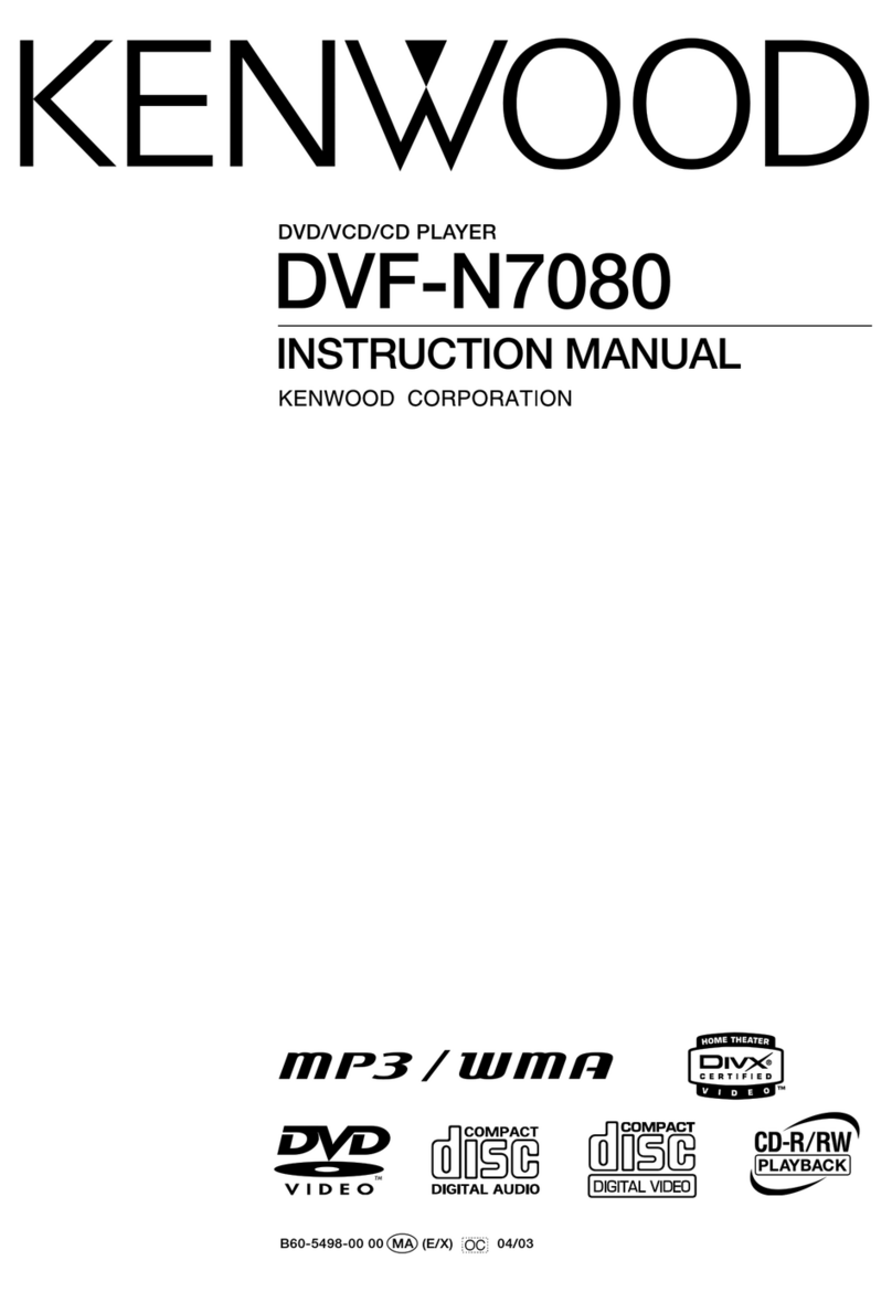 Kenwood DVF-N7080 User manual
