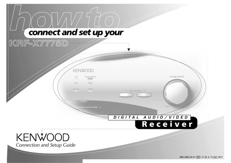 Kenwood KRF-X7775D User manual