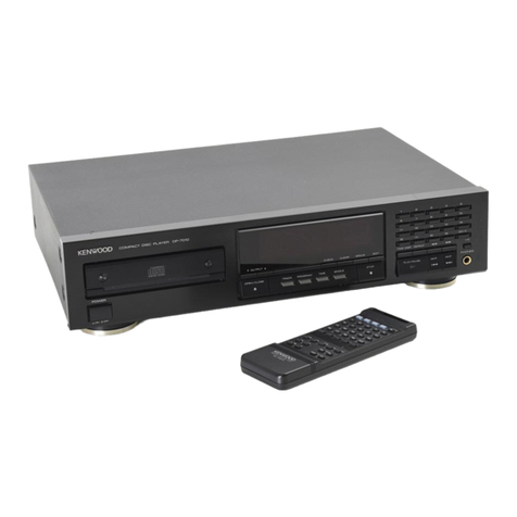 Kenwood DP-7010 User manual