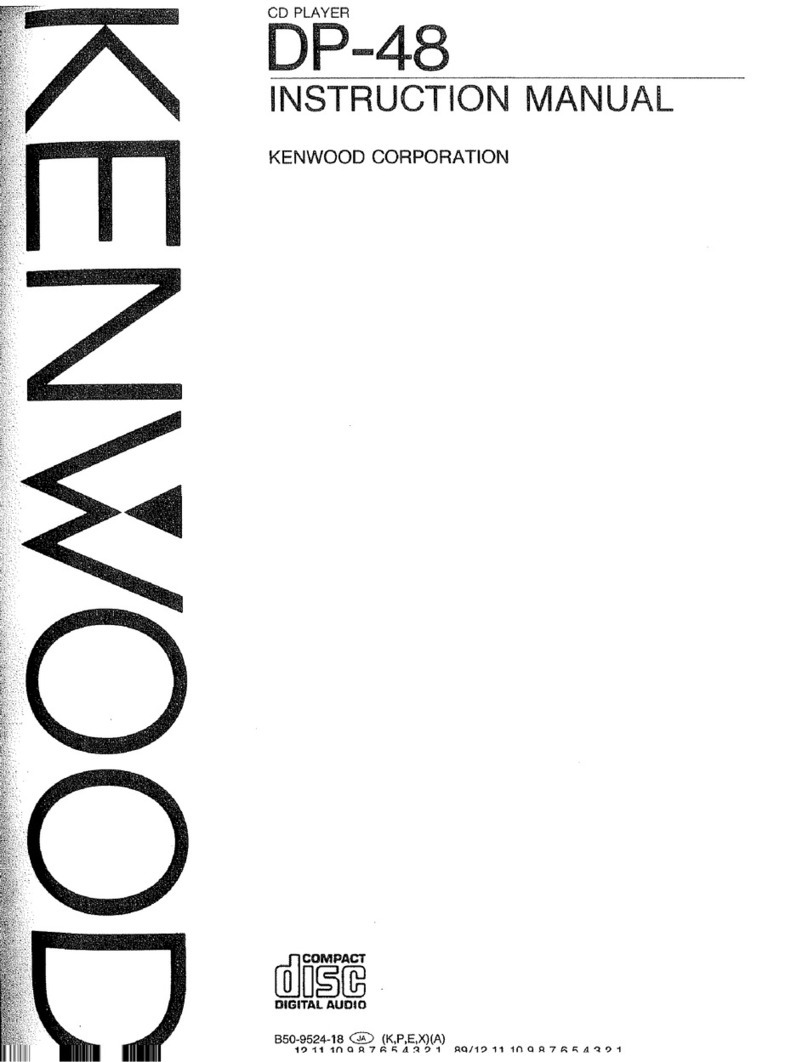 Kenwood DP-48 instruction manual