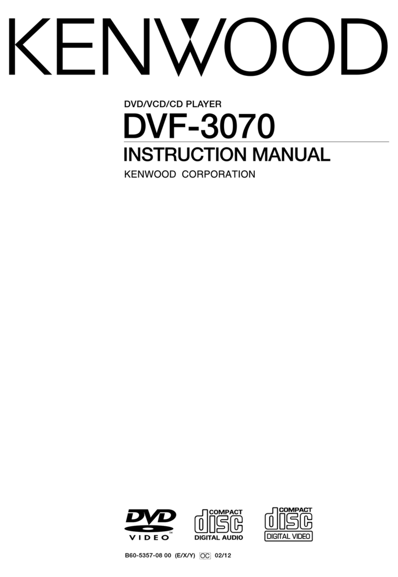 Kenwood DVF-3070 User manual