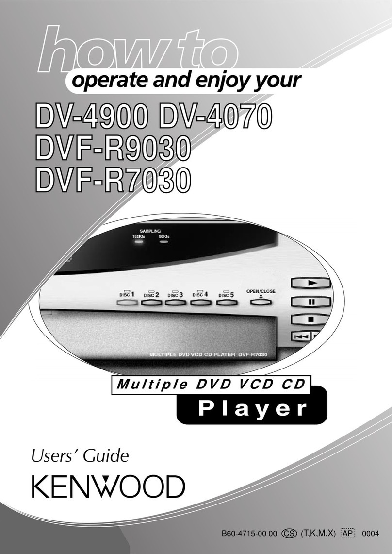 Kenwood DV-4070 user guide