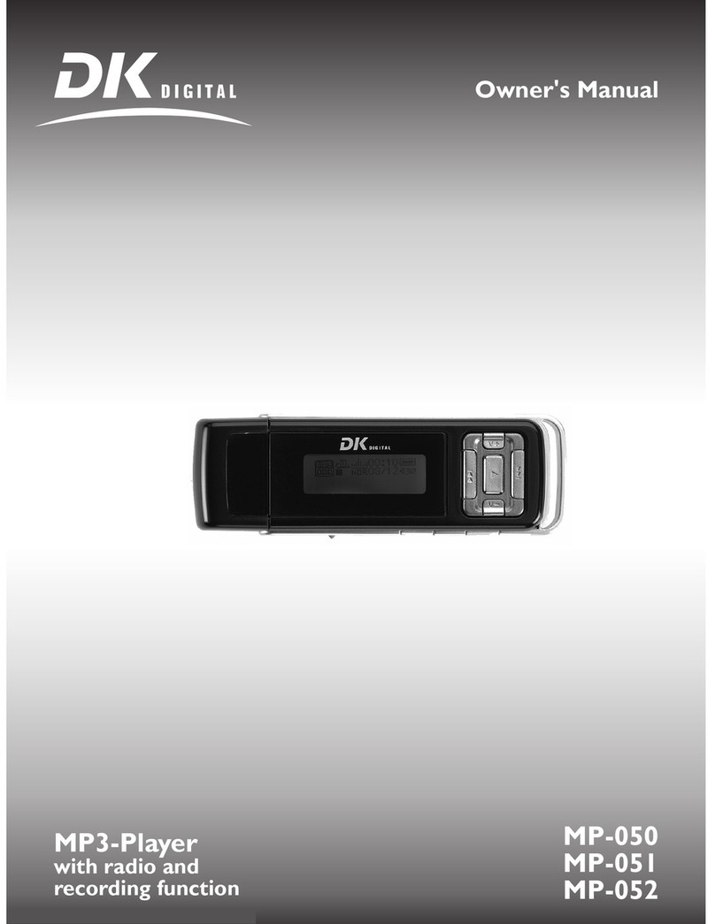 DK Digital MP-050 owner's manual
