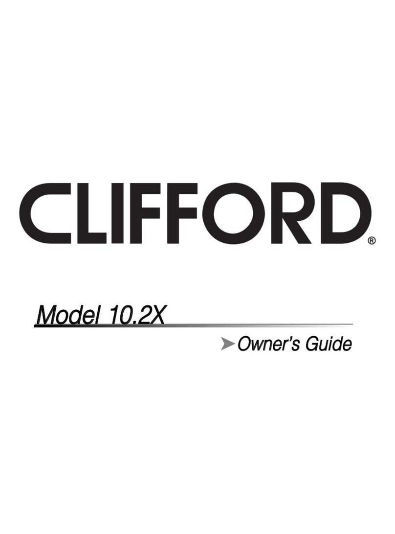 Clifford Matrix 10.2X owner's guide