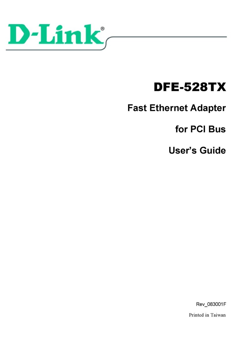 D-Link DFE-528TX User manual