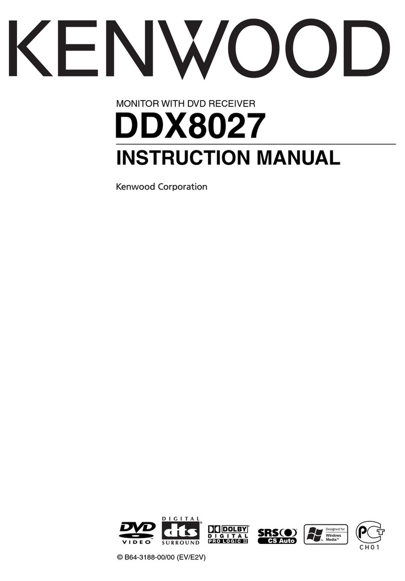 Kenwood DDX8027 User manual