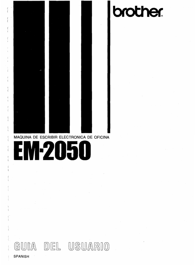 Brother EM-2050 Guía del usuario