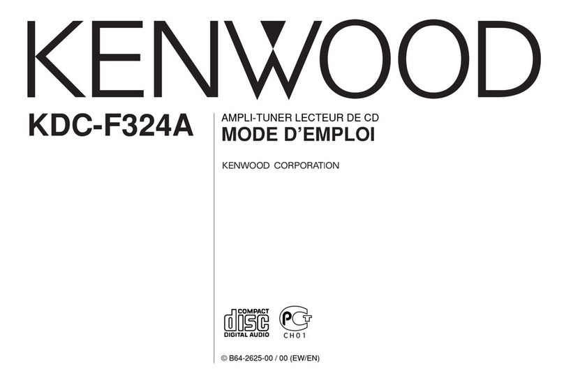 Kenwood KDC-F324A Mode d'emploi