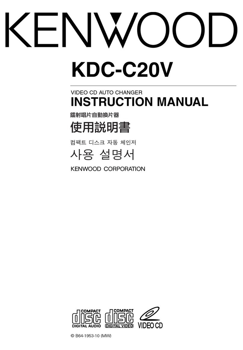Kenwood KDC-C20V instruction manual