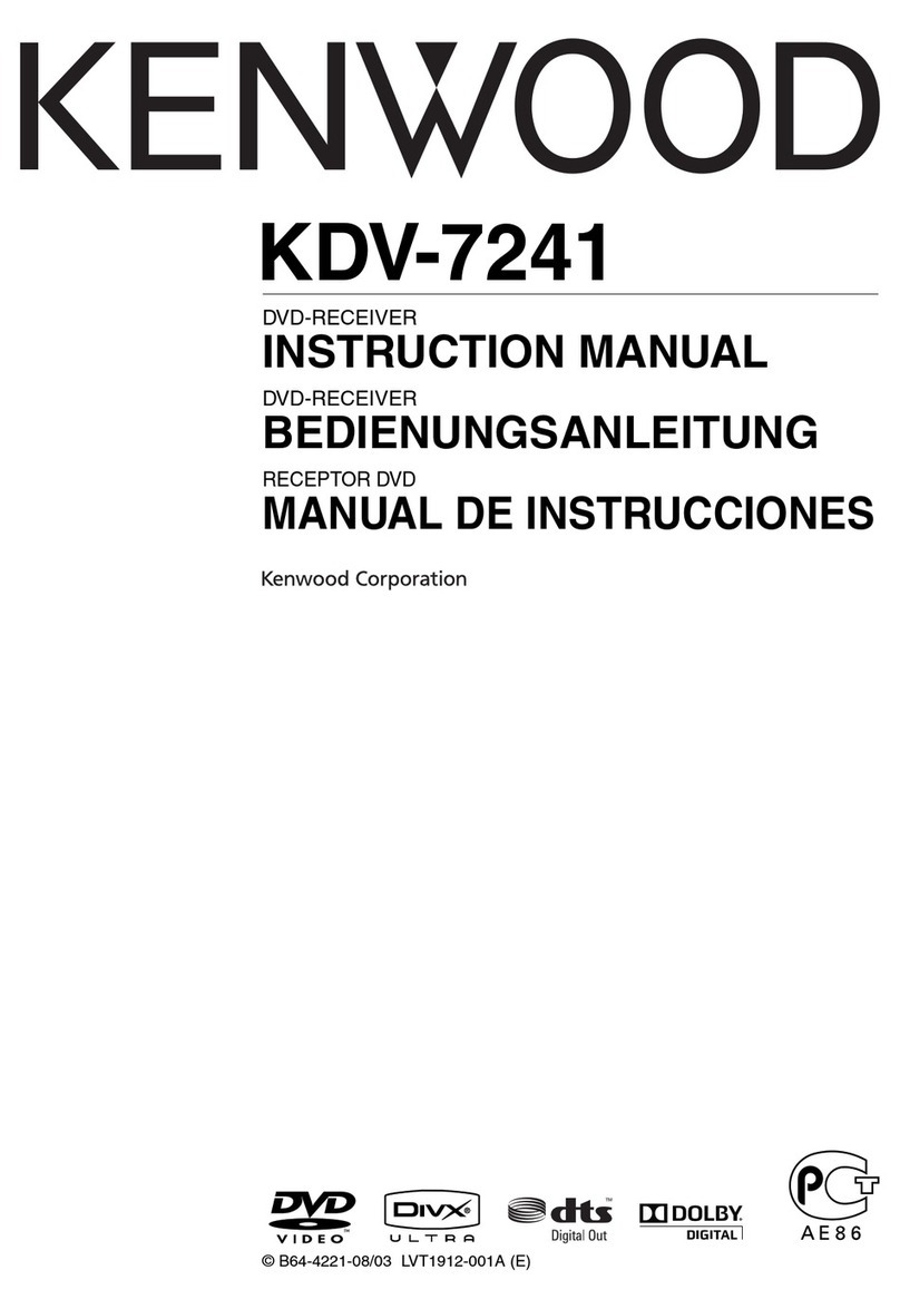 Kenwood KDV-7241 User manual