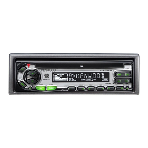 Kenwood KDC-W4527 User manual
