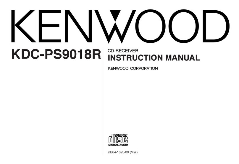 Kenwood KDC-PS9018R instruction manual