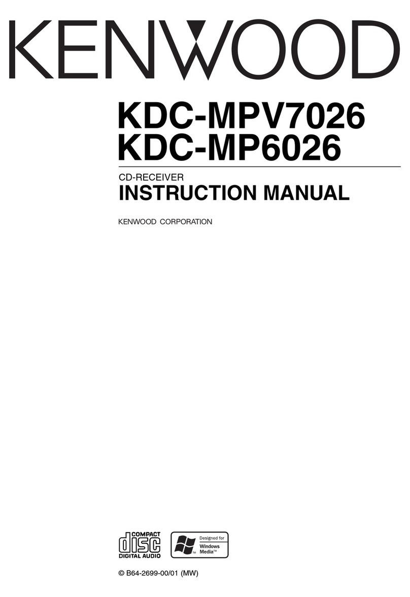 Kenwood KDC-MP6026 instruction manual
