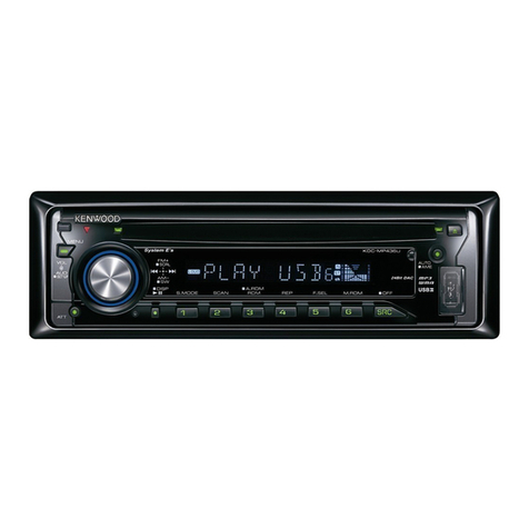 Kenwood KDC-MP436U User manual