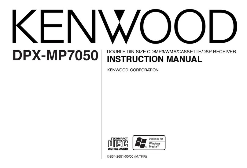 Kenwood DPX-MP7050 instruction manual