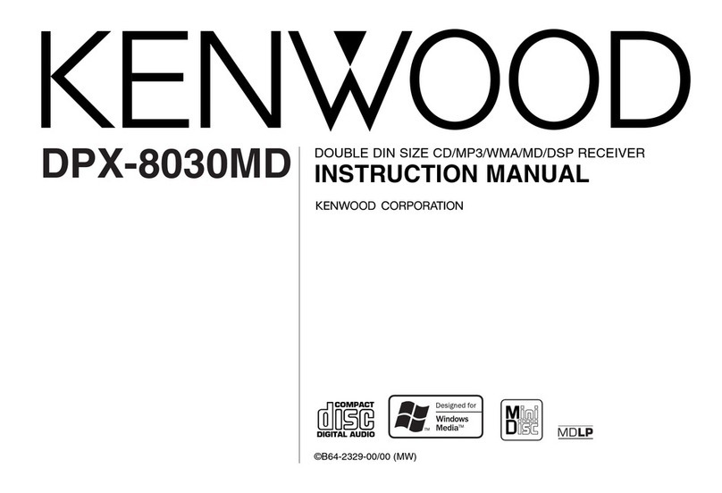 Kenwood DPX-8030MD User manual