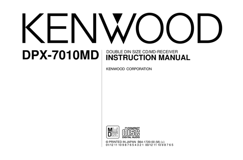 Kenwood DPX-7010MD instruction manual