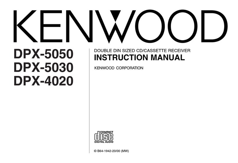 Kenwood DPX-4020 instruction manual