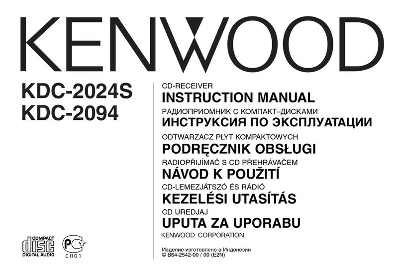Kenwood KDC-2024S instruction manual