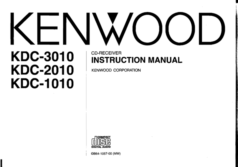 Kenwood KDC-1010 instruction manual