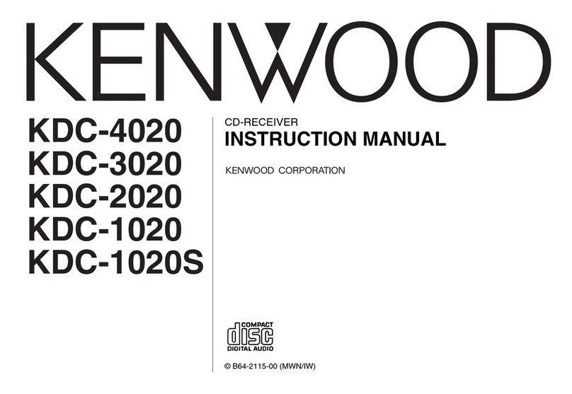Kenwood KDC-1020 instruction manual