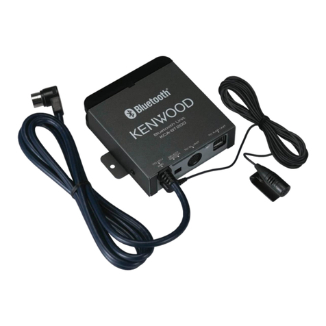 Kenwood KCA-BT200 User manual