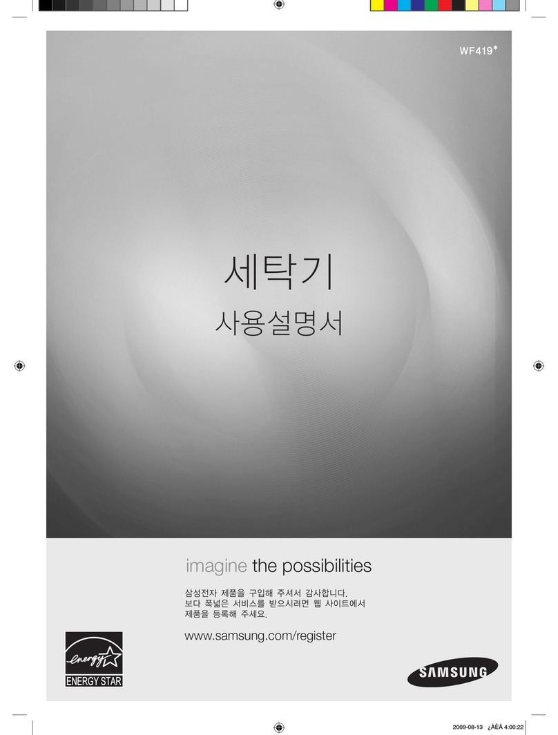 Samsung WF419AAU/XAA user manual