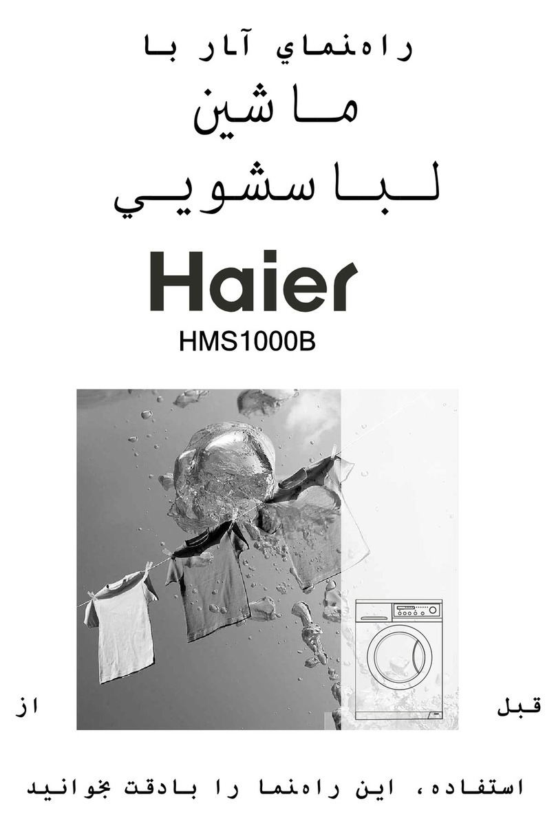 Haier HMS1000B User manual Haier HMS1000B User manual