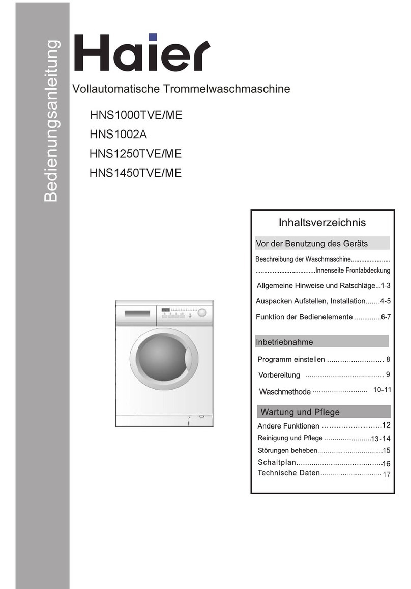 Haier HNS1250TVE Bedienungsanleitung