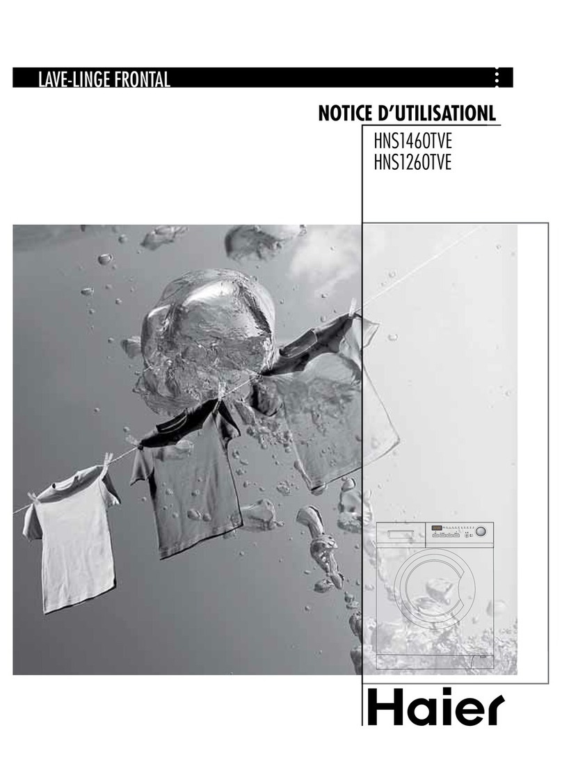 Haier HNS1260TVE Operation and maintenance manual Haier HNS1260TVE Operation and maintenance manual