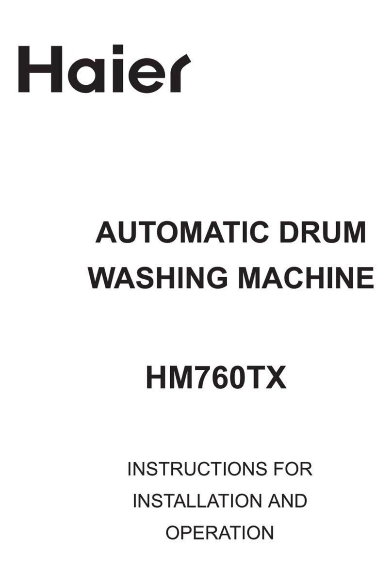 Haier HM760TX User manual Haier HM760TX User manual