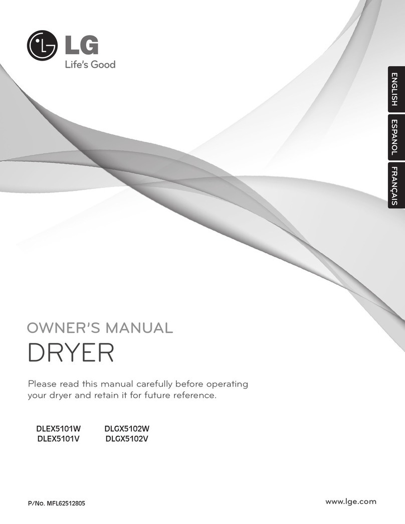 LG DLEX5101V User manual