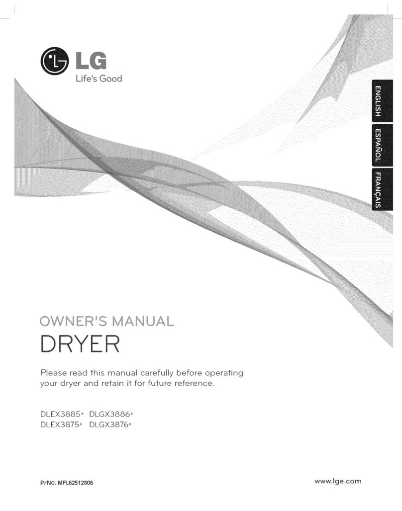 LG DLEX3885W User manual