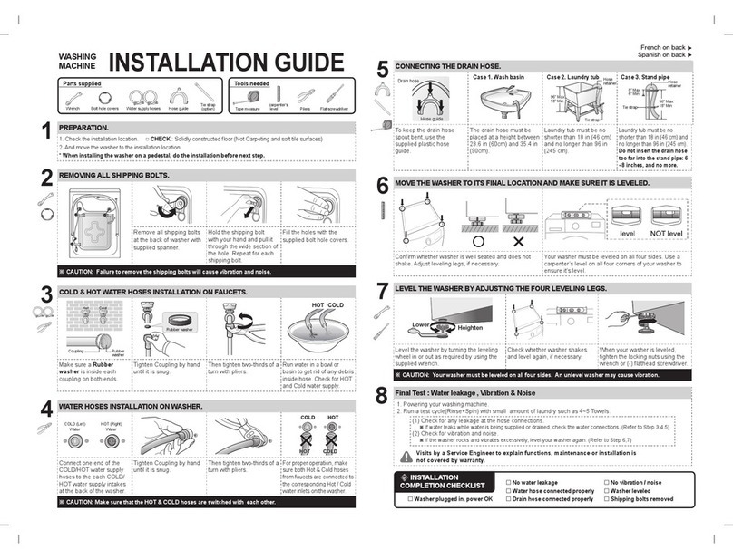 Samsung WF405ATPAWR/AA installation guide