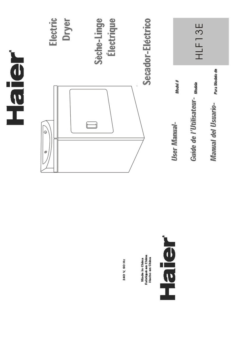 Haier HLF13E User manual Haier HLF13E User manual