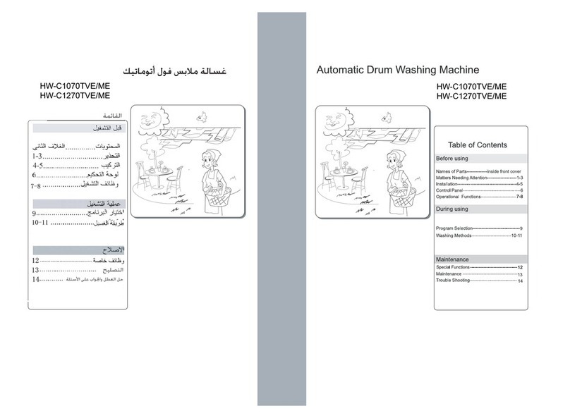 Haier HW-C1070TVEME user manual