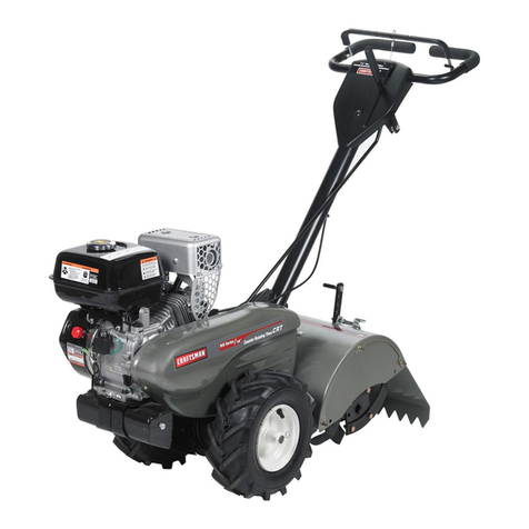 Craftsman 29906 - 14 in. Rear Tine Tiller owner's manual